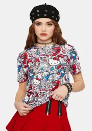 [Tokidoki] Dragon Kitty Graphic Tee