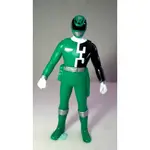 A-106 櫃 現況品 ： 特搜戰隊 DEKARANGER 小軟膠 刑事綠 GREEN 江成仙一  富貴玩具店