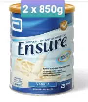 Ensure Vanilla Complete, Balanced Nutrition 2 x 850g