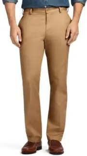 New Izod American Chino 32x32 Non-Iron SmoothTouch Flat Front Slim Fit 072813