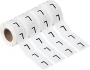 uxcell 1" Letter L Stickers, 4 Rolls Self-Adhesive Alphabet Round Circle Dots Labels for Organization Storage Inventory Boxes Scrapbook Craft 500Pcs/ Roll