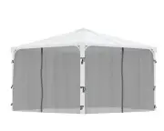 Palram - Canopia | Netting Set for 3 - 4 m. Garden Gazebos. Netting Only.