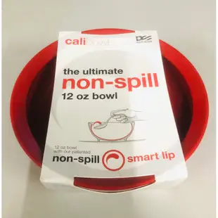 美國 Calibowl Non-Spill 專利防漏防滑幼兒學習碗(無蓋) 12oz