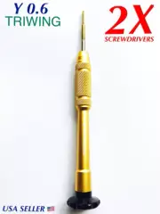 2pcs screwdriver for iphone 8 7 XS 11 12 13 watch y000 tri 0.6mm magnified tip P