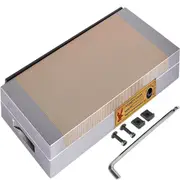 6 x 12 inch Permanent Magnetic Chucks, Fine-pitched Magnetic Poles Copper Material with Powerful Magnetic Force, Surface Grinding Machine with Lock-On/Lock-Off Mechanism No Electricity