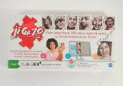 Ji Ga Zo Rearrangeable Puzzle/CD-ROM Make Custom Picture Puzzle NEW Damaged Box