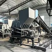 Metal Crusher Scrap Steel/Aluminum/Copper Shredder | High Efficiency & Energy Saving | Heavy-Duty Scrap Metal Shredding Machine for Industrial Use