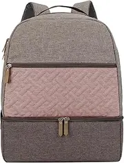 Generic Diaper Bag Backpack Nursing Backpack for Mom Dad Portable Multifunctional Large Capacity Water Resistant Nappy Changing Bag