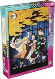 "Brand New" Demon Slayer 1000p Jigsaw Puzzle-51x73.5cm-Ensky ArtBox-Japan Import