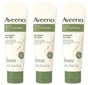 3 AVEENO Active Naturals Daily Moisturizing Lotion 2.50 oz locion piel skin dry