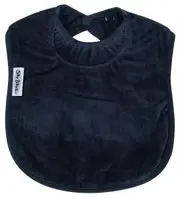 Large Plain Towel Bib (Navy)