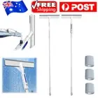 Spray Mop Squeegee for Window Cleaning w/Spray Double-Sided Spray Window Cleaner