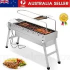 Barbecue Stove w/Skewer USB Electric Charcoal Grill Automatic Flip BBQ Tool Kit