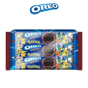 【OREO】寶可夢版-奧利奧量販包夾心餅乾358.8g(口味任選)-2入組 ｜官方直營