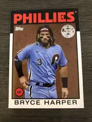 2021 Topps Series 1-1986 Retro-Bryce Harper-Mint