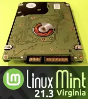 320GB Linux Mint 21.3 Virginia SATA 2.5 Hard Drive