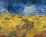 VINCENT VAN GOGH'S Wheatfield with Crows (1890) 8X10 GLOSSY PRINTED PHOTO