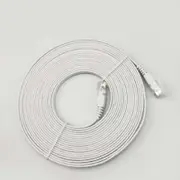 Rj45 Ethernet Flat Network Cable 5M White Ethernet Cables (Rj 45/8P8c)