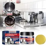 Kitchen Utensils Nano-Tech Stainless Steel Cleaning Paste - Residue-Free G6H3