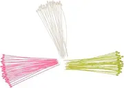 OSOLADY 3 Pack Perm Needle Hair Roller Pick for Heated Curler Hair Accessories Random Color