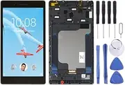 Mobile Phone Touch LCD Screen LCD Screen for Lenovo Tab 7 Essential TB-7304X TB-7304F TB-7304i TB-7304 Digitizer Full Assembly with Frame (Black) Replacement Part