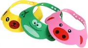 3pcs Baby Bathing Cap Adjustable Kids Shower Cap Shampoo Shower Protection