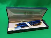 New Gorgeous Blue Bill Blass Pen and Mechnical Pencil Gift Box Set 2