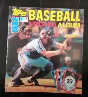 1982 Topps Sticker Album Album Gary Carter
