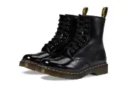 Woman's Boots Dr. Martens 1460 Patent Leather Lace Up Boots