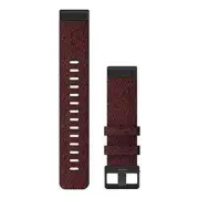 Garmin QuickFit Heathered Red Nylon 22mm Watch Band