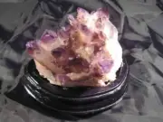 Amethyst Quartz Crystal Matrix Mineral Specimen N 3755