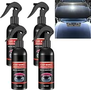 Nurafix Nano Car Spray, Scratch Remover and Paint Repair Wax - Quickly Repairs Scratches, Suitable for All Kinds of Vehicles (4pcs)