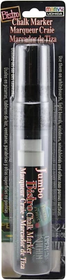 481-C-1 Marvy Jumbo Broad Point Tip Bistro Chalk Marker, Black