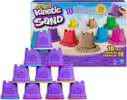 Magic Sand, Castle Containers 10pcs Colored Sand for Party Favors, Goodie Bags