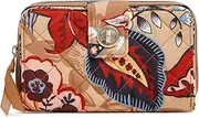 [Vera Bradley] Women's Performance Twill RFID Turnlock Wallet