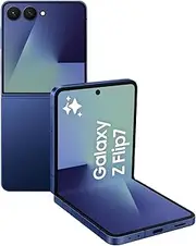 Samsung Galaxy Z Flip7 [AU Version], AI Phone, Blue Shadow, Thin and Light Foldable Design, Larger Cover Screen, 50 MP Camera for Selfie, 3nm Processor, 512GB Storage, 12GB Memory, 4300 mAh Battery