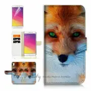 Fox TPU Phone Wallet Case Cover For Oppo Find X3 Neo - 21496