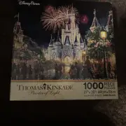Disney Parks Thomas Kinkade Main Street USA Walt Disney World Resort Puzzle NEW