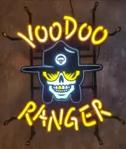 NEW BELGIUM VOODOO RANGER BEER LIGHT UP LED SIGN GAME ROOM MAN CAVE BAR NEW