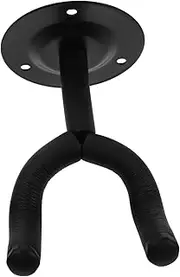 TEHAUX Musical Instrument Hanger Guitar Ukulele Stand Mounts Shaped Holder Hook Wall Violin Ukulele Hanger Iron Black