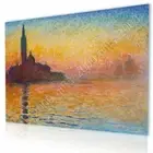 San Giorgio Maggiore by Claude Monet | Canvas (Rolled) | Wall art HD artwork