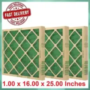 Flanders Air Filters,16" x 25" x 1" Precisionaire Nested Glass - 4/8/12 Packs