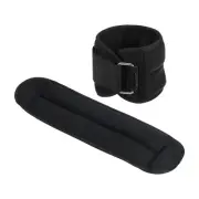 Ankle Weights, Leg Weight Straps Adjustable 8lbs Ankle Weight Sets, Black