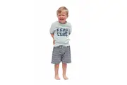 Boys PJs Size 0-2 Green Dino Fearless Short Sleeve Set Pyjamas (2273) [Size: 0]