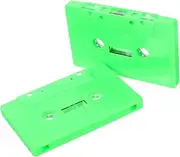 2pcs Blank Cassette Tape Holder Box Retro Storage Case for Audio Tapes Multi-functional Music Box Organizer for Bookshelves Desks