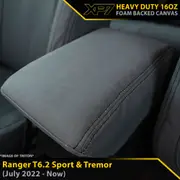 Ford Next-Gen Ranger T6.2 Sport & Tremor XP7 Heavy Duty Canvas Console Lid (Available)