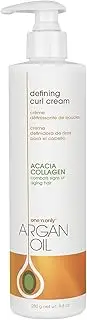 One 'n Only Defining Curl Cream with Argan Oil, Leave-in Conditioning Cream, Defines and Leaves Strong Curly Hair, Enhances Shine and Hydrates Without Sticky Residue, 9.8 Ounces