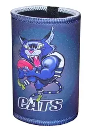 Cats Mascot Paul Harvey Design Can Cooler Stubby Holder