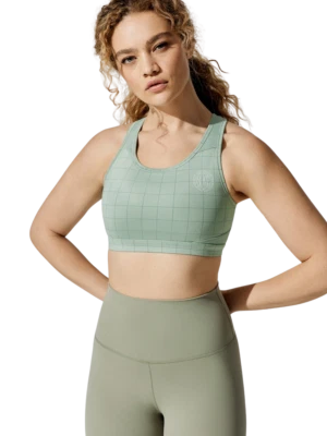 Nike Swoosh Femme Women's Printed Sports Bra Steam/White Size XS