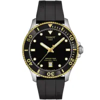 在飛比找momo購物網優惠-【TISSOT 天梭 官方授權】Seastar 1000海星